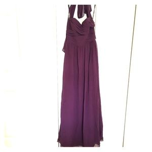 Bridesmaid Alfred Angelo size 4 Grape dress